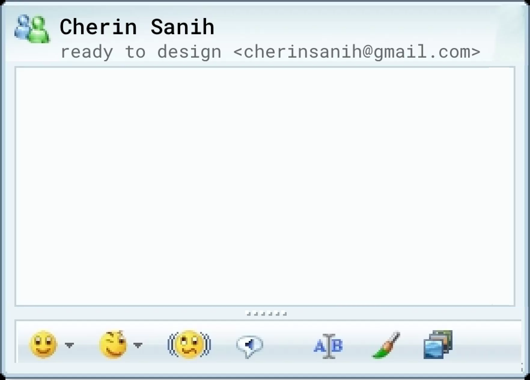 Cherin Sanih — MSN Messenger (mobile)
