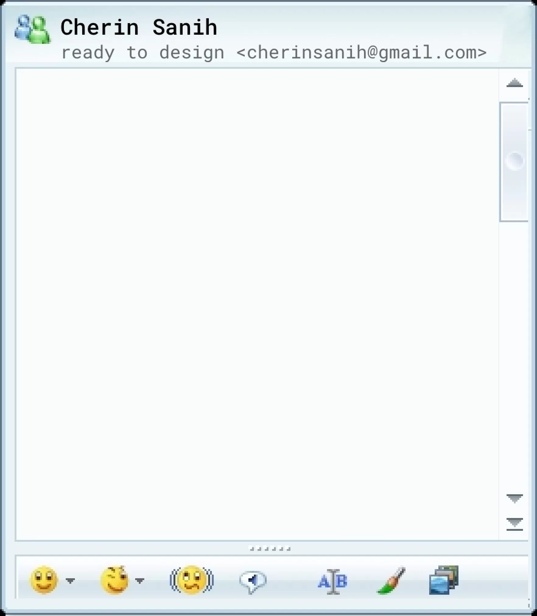 Cherin Sanih — MSN Messenger (mobile)